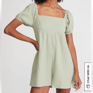 LA Hearts Babydoll Romper